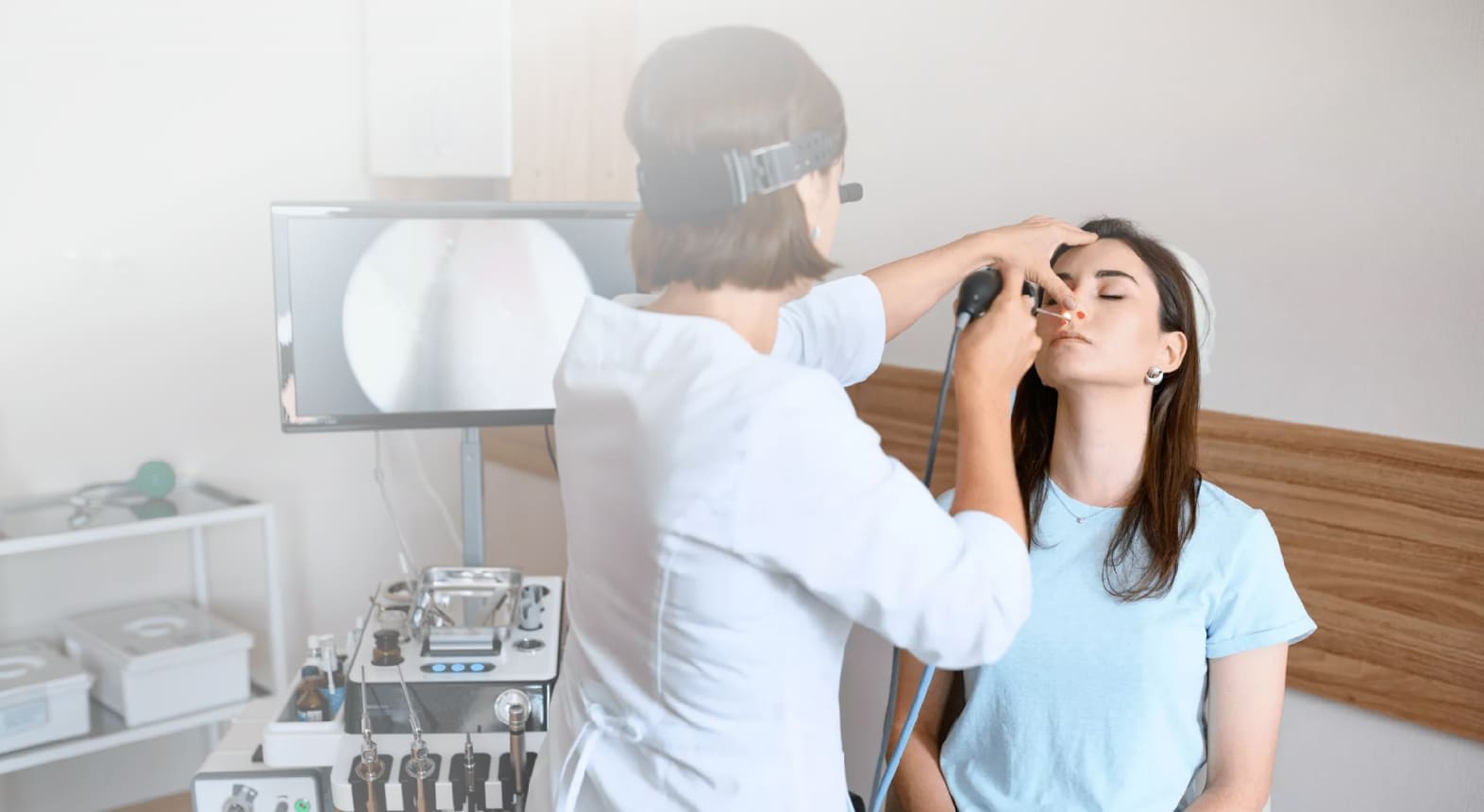 Фотокоагуляция нижних носовых раковин