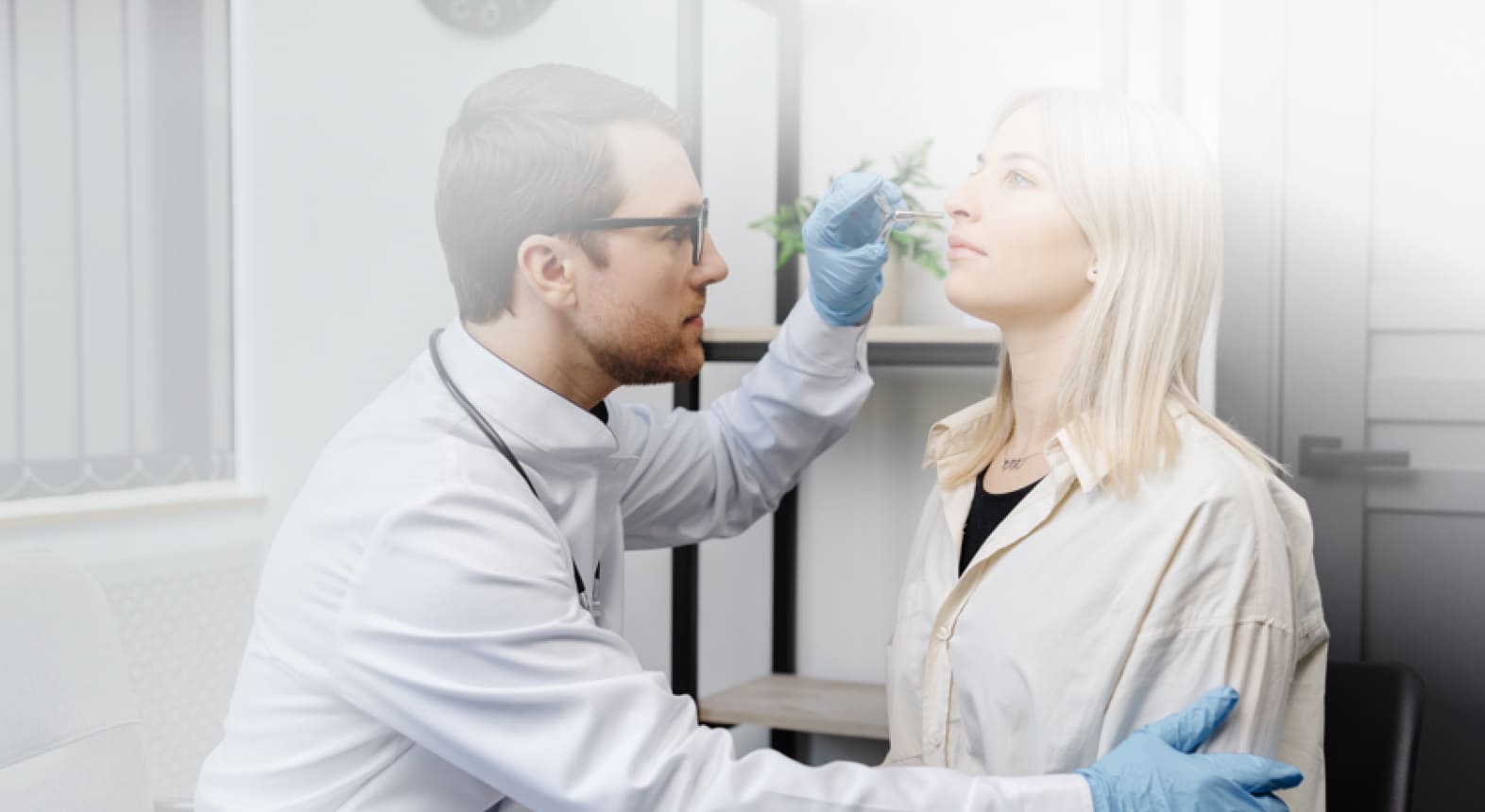 Рассечение синехий (рубцов) носовых ходов лазером