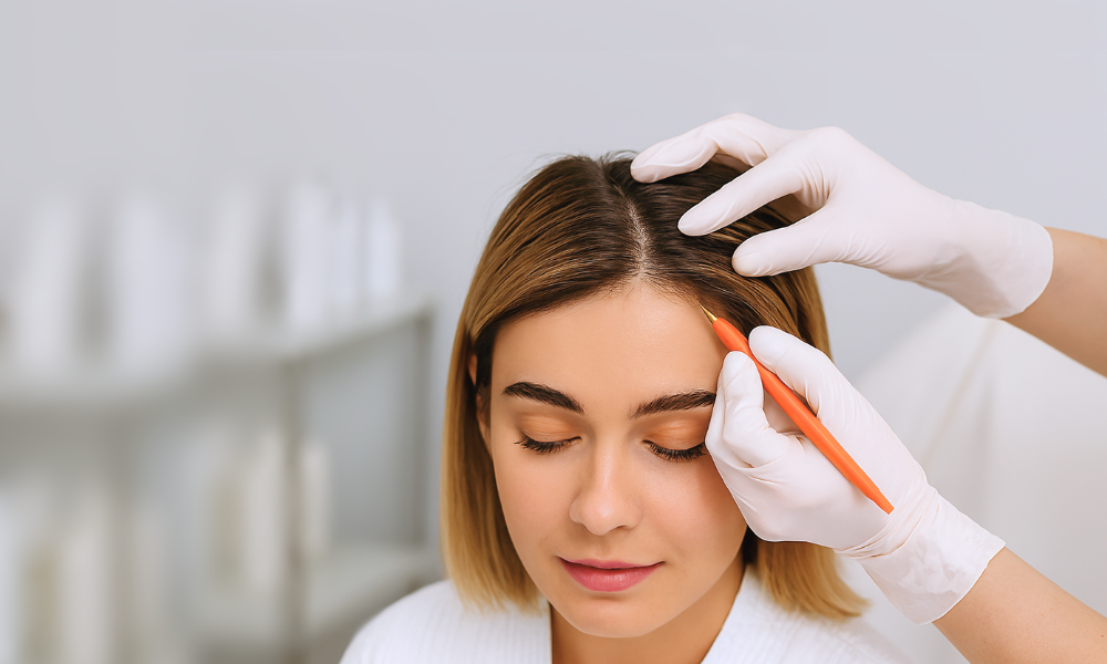 Подготовка к фототрихограмме